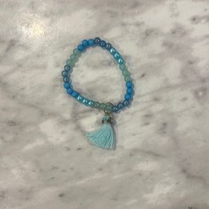 Kids size blue bracelet